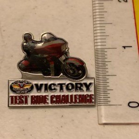 VictoryTest Ride Challenge Pin Victory Motorcycle’s - Picture 3 of 3